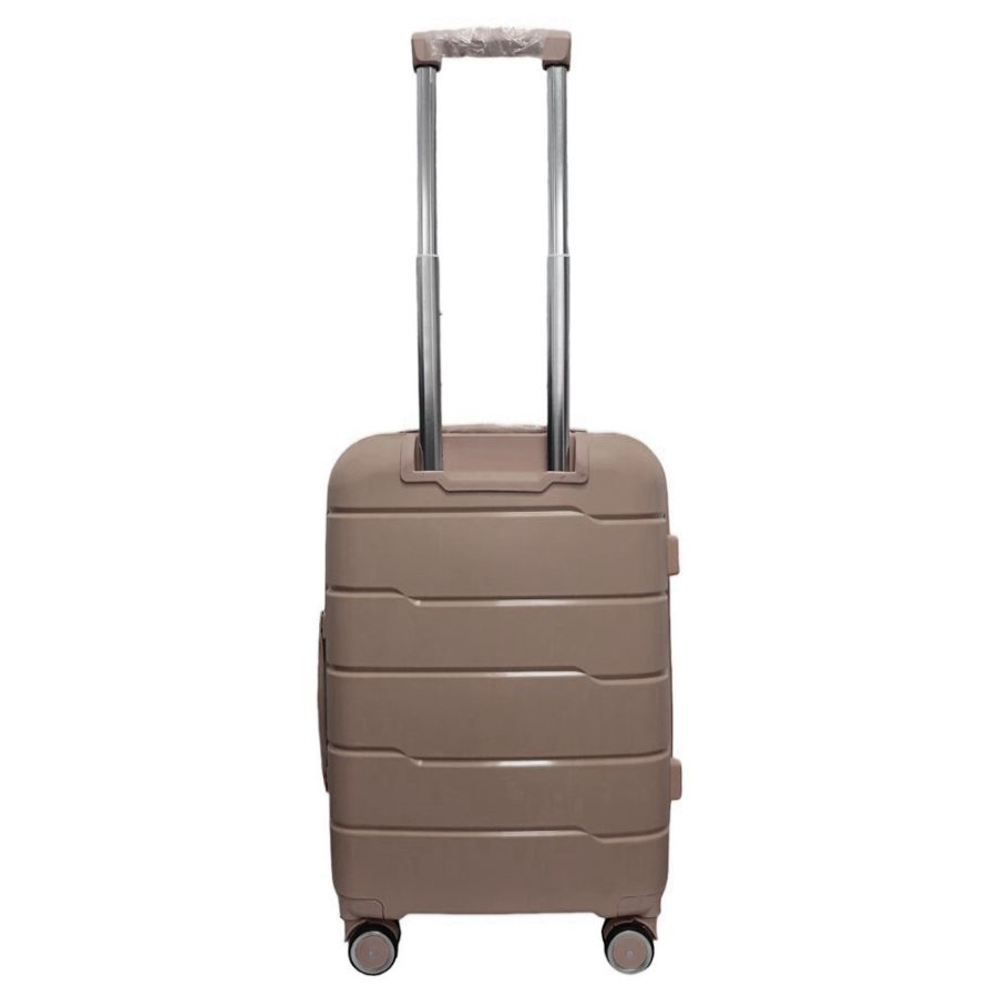 Чемодан малый S+ из полипропилена Milano bag 0305 52л Шампань