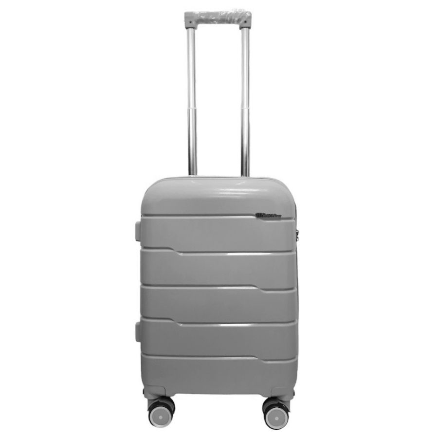 Чемодан мини XS+ из полипропилена Milano bag 0305 40л Серебряный