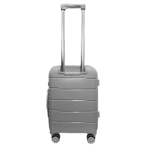 Чемодан мини XS+ из полипропилена Milano bag 0305 40л Серебряный
