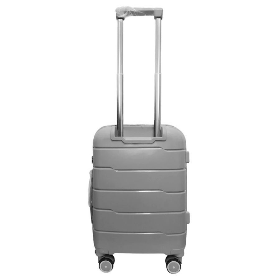 Чемодан мини XS+ из полипропилена Milano bag 0305 40л Серебряный