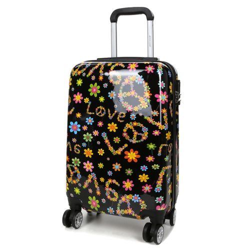 Чемодан малый S Madisson Snowball 36820W поликарбонат Разноцветный