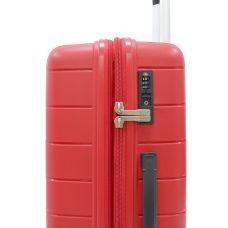 Чемодан маленький S полипропилен Snowball 20303 56×39×23см 35л Красный