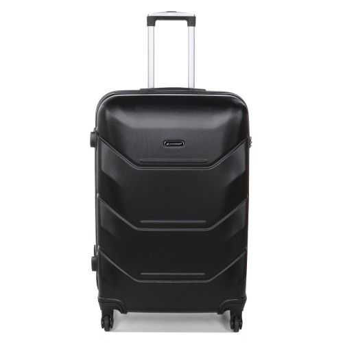Чемодан большой L Madisson Snowball 32303 пластиковый 105л Чёрный
