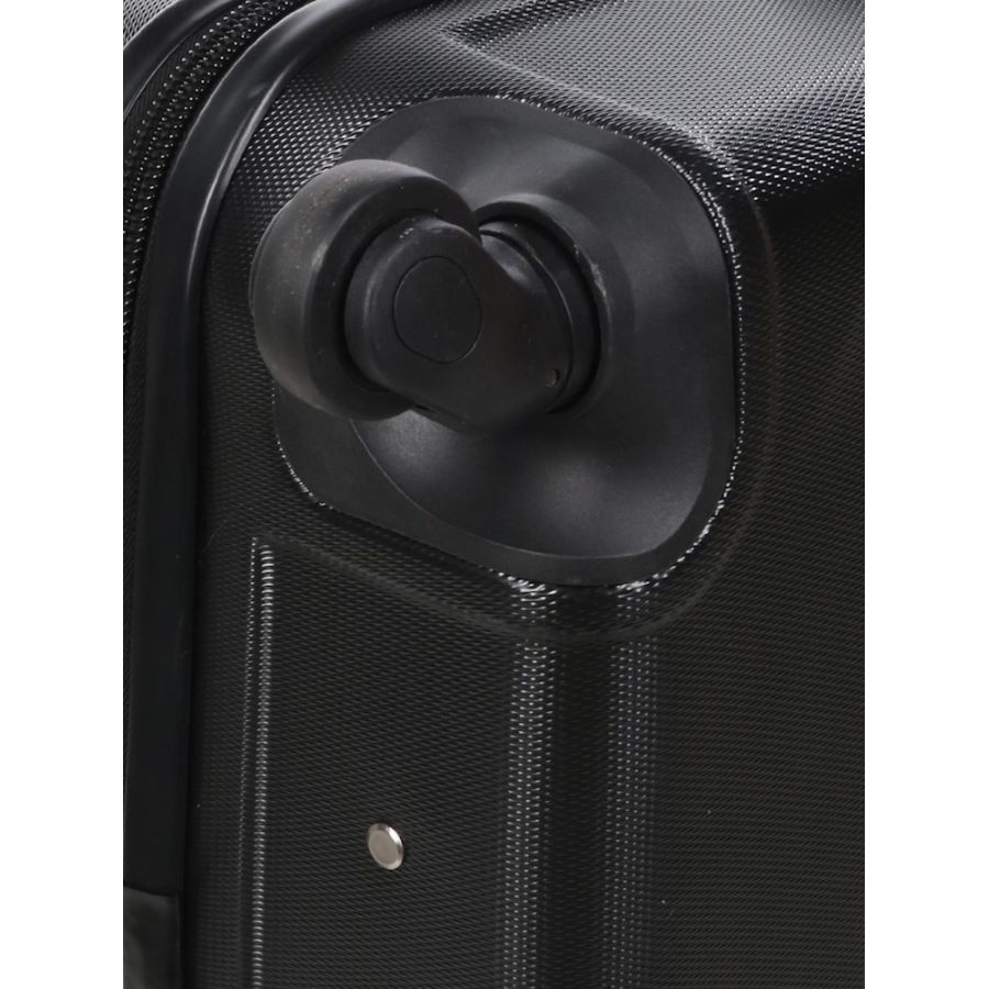 Чемодан большой L Madisson Snowball 32303 пластиковый 105л Чёрный