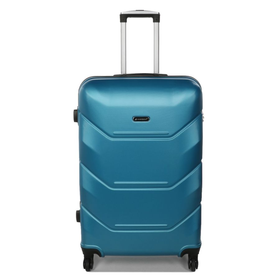 Чемодан большой L Madisson Snowball 32303 пластиковый 105л Бирюзовый