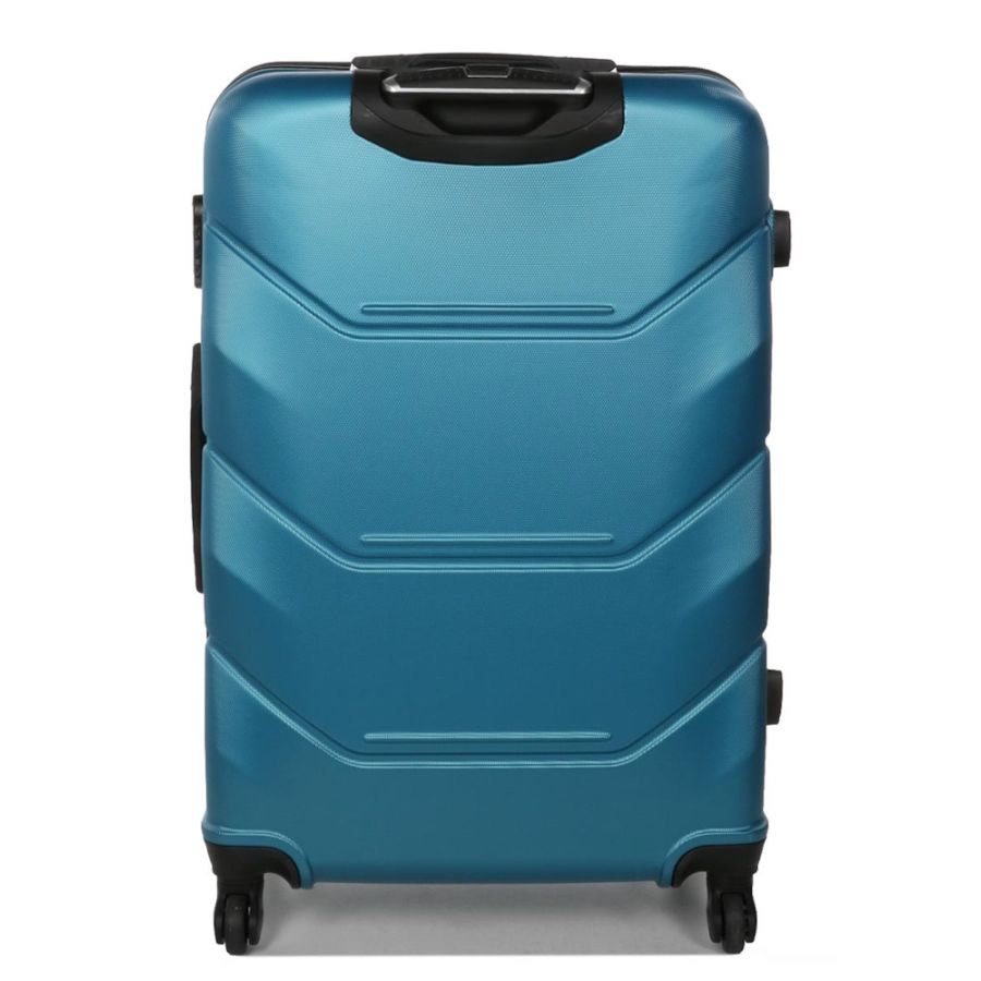 Чемодан большой L Madisson Snowball 32303 пластиковый 105л Бирюзовый