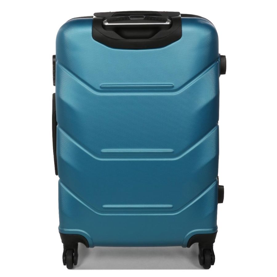 Чемодан средний M Madisson Snowball 32303 пластиковый 70л Бирюзовый