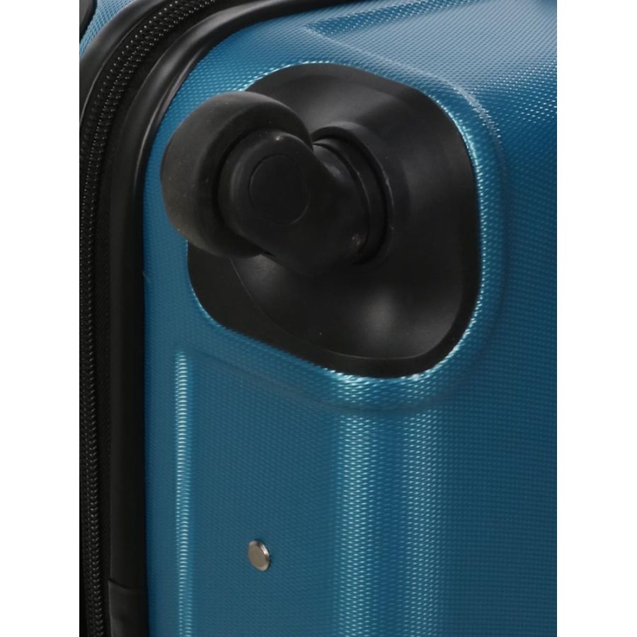 Чемодан средний M Madisson Snowball 32303 пластиковый 70л Бирюзовый