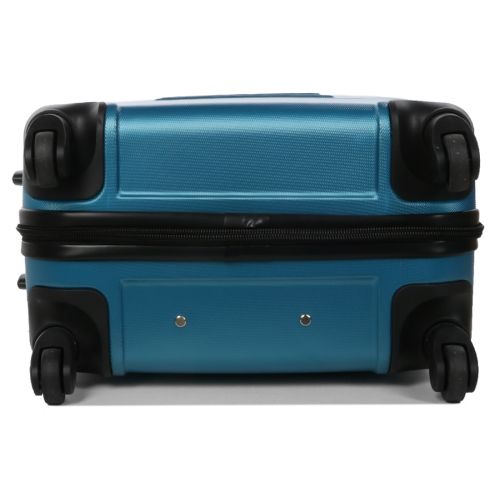 Чемодан маленький под ручную кладь S Madisson Snowball 32303 пластиковый 40л Бирюзовый