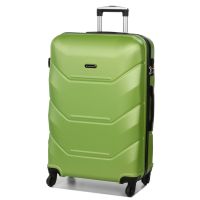 Чемодан большой L Madisson Snowball 32303 пластиковый 105л Зелёный