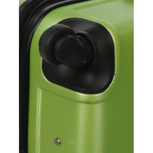 Чемодан средний M Madisson Snowball 32303 пластиковый 70л Зелёный