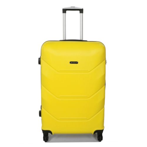 Чемодан большой L Madisson Snowball 32303 пластиковый 105л Желтый