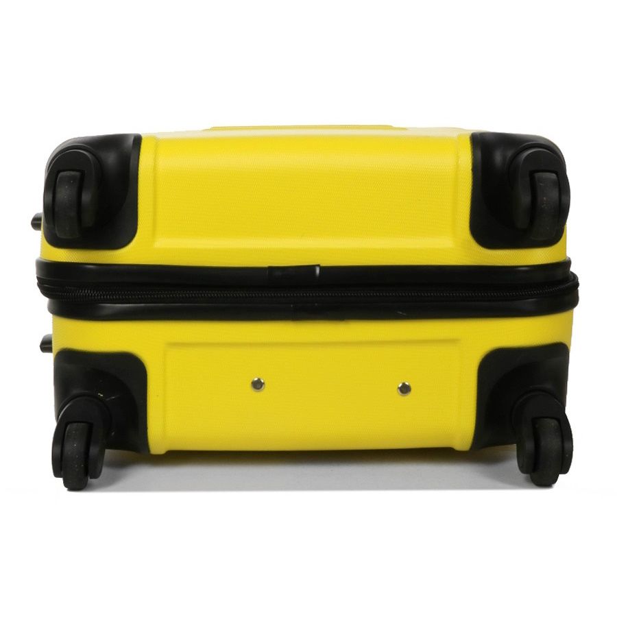 Чемодан большой L Madisson Snowball 32303 пластиковый 105л Желтый