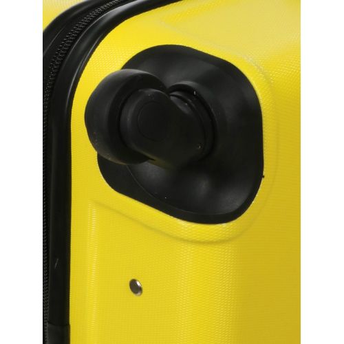 Чемодан большой L Madisson Snowball 32303 пластиковый 105л Желтый