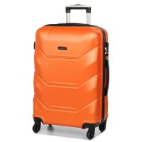 Чемодан средний M Madisson Snowball 32303 пластиковый 70л Оранжевый