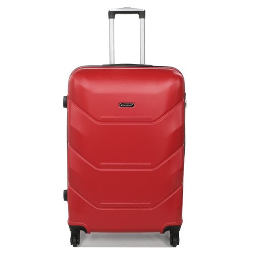 Чемодан большой L Madisson Snowball 32303 пластиковый 105л Красный