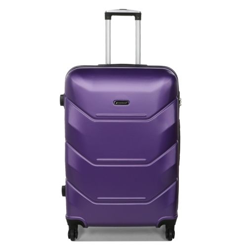 Чемодан большой L Madisson Snowball 32303 пластиковый 105л Фиолетовый