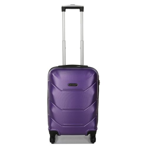 Чемодан маленький под ручную кладь S Madisson Snowball 32303 пластиковый 40л Фиолетовый