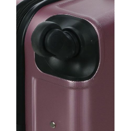 Чемодан большой L Madisson Snowball 32303 пластиковый 105л Розовое золото