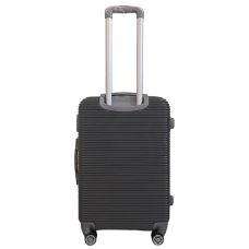 Чемодан дорожный средний M Carbon 0508 пластиковый Серый
