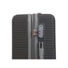 Чемодан дорожный средний M Carbon 0508 пластиковый Серый