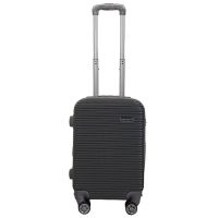Чемодан мини XS для ручной клади Carbon 0508 пластиковый Серый