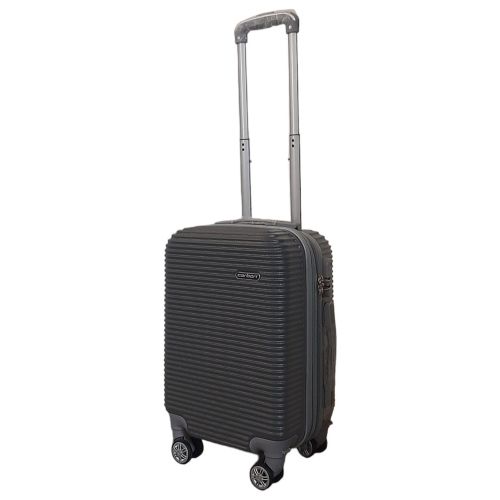 Чемодан мини XS для ручной клади Carbon 0508 пластиковый Серый
