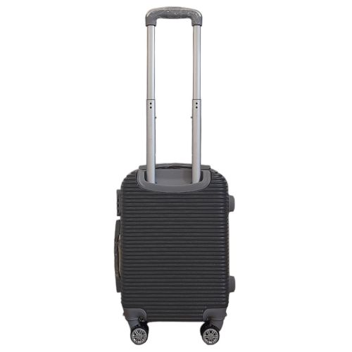 Чемодан мини XS для ручной клади Carbon 0508 пластиковый Серый