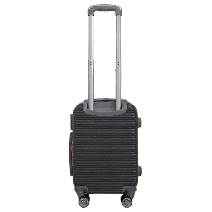 Чемодан мини XS для ручной клади Carbon 0508 пластиковый Серый