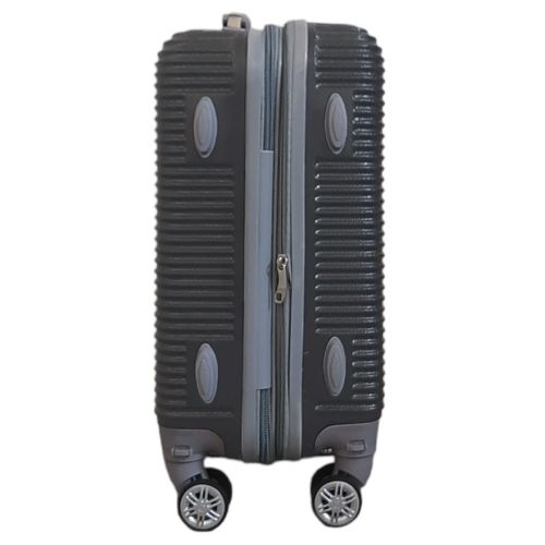 Чемодан мини XS для ручной клади Carbon 0508 пластиковый Серый