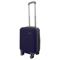 Чемодан мини XS для ручной клади Carbon 0508 пластиковый Тёмно-синий