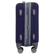 Чемодан мини XS для ручной клади Carbon 0508 пластиковый Тёмно-синий