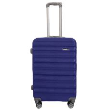 Чемодан дорожный средний M Carbon 0508 пластиковый Синий