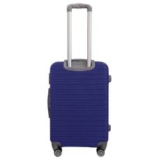 Чемодан дорожный средний M Carbon 0508 пластиковый Синий
