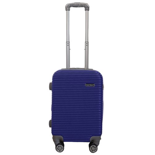 Чемодан мини XS для ручной клади Carbon 0508 пластиковый Синий