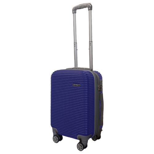 Чемодан мини XS для ручной клади Carbon 0508 пластиковый Синий