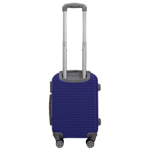 Чемодан мини XS для ручной клади Carbon 0508 пластиковый Синий