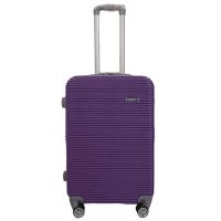 Чемодан дорожный средний M Carbon 0508 пластиковый Фиолетовый