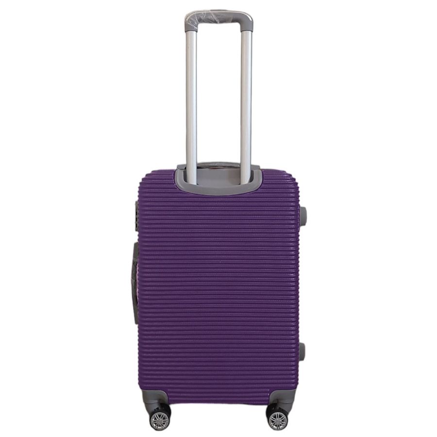 Чемодан дорожный средний M Carbon 0508 пластиковый Фиолетовый