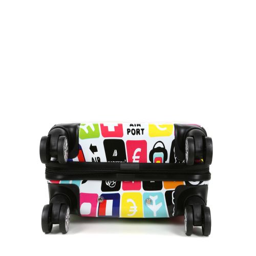 Чемодан малый S Madisson Snowball 36820T поликарбонат Разноцветный