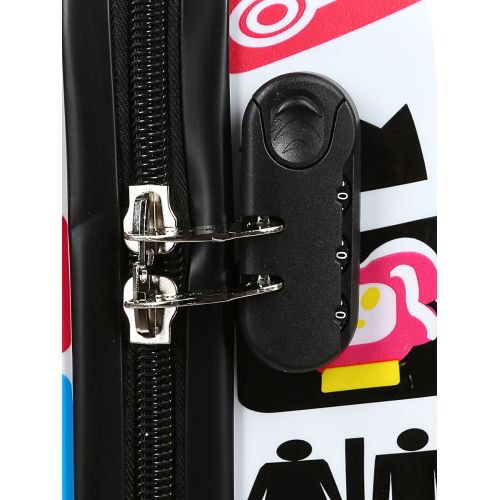 Чемодан малый S Madisson Snowball 36820T поликарбонат Разноцветный