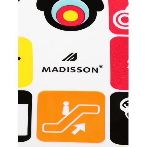 Чемодан малый S Madisson Snowball 36820T поликарбонат Разноцветный