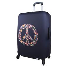 Чехол для чемодана Snowball 33030/peace Большой L Разноцветный