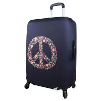 Чехол для чемодана Snowball 33030/peace Средний M Разноцветный