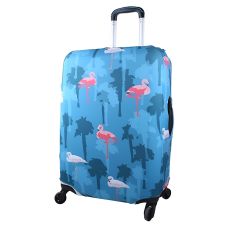 Чехол для чемодана Snowball 33030/flamingo Большой L Разноцветный