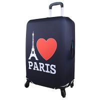 Чехол для чемодана Snowball 33030/paris2 Средний M Разноцветный