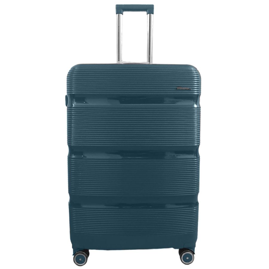 Чемодан большой Milano bag 0307 полипропилен Морская волна