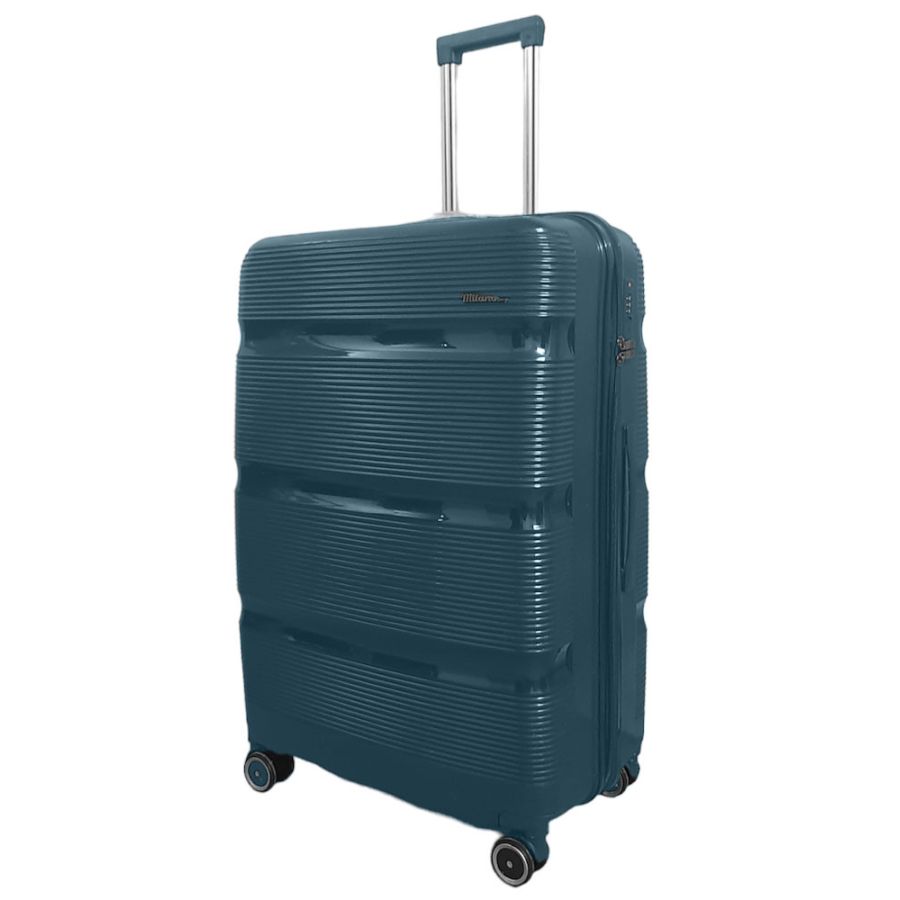 Чемодан большой Milano bag 0307 полипропилен Морская волна