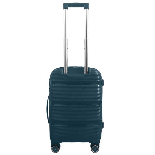 Чемодан маленький под ручную кладь Milano bag 0307 полипропилен Морская волна
