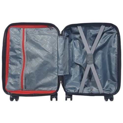 Мини чемодан под ручную кладь Milano bag 0307 полипропилен Морская волна